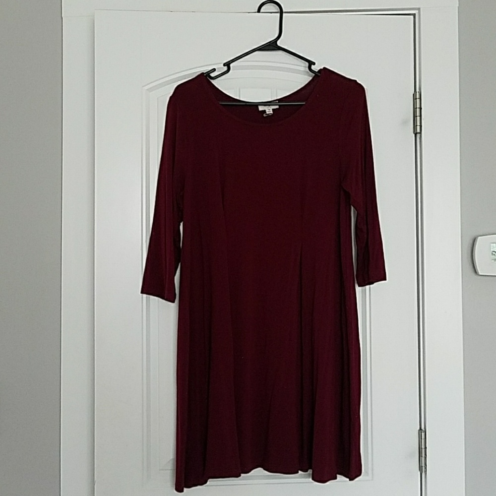Crimson dress